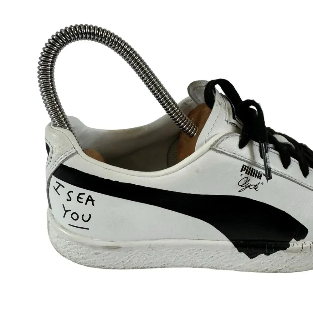 Puma Shantell Martin X Clyde Hand Drawn Scribble Sneakers